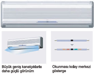 fujitsu vrf j serisi duvar tipi iç ünite